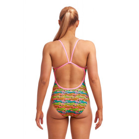 Funkita Lying Cheet  - Single Straps - Maillot de bain Femme Natation 1 piece