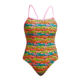 Funkita Lying Cheet  - Single Straps - Maillot de bain Femme Natation 1 piece