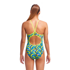 Funkita Fille (8-14 ans) B1 Diamond Back - Maillot de bain Natation Fille 1 piece