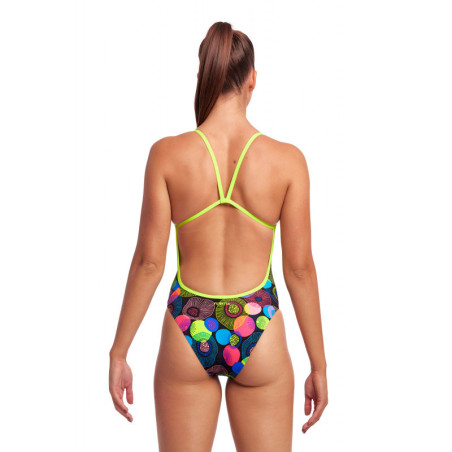 Funkita Sting Goes - Single Strength - Maillot de bain Femme Natation 1 piece | Les4Nages