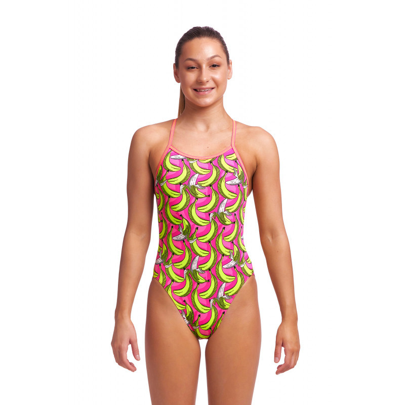 Funkita Fille (8-14 ans) B2 Single Straps - Maillot de bain Natation Fille 1 piece