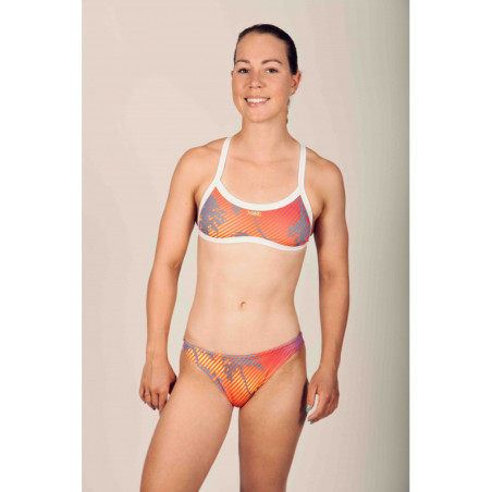 Bas de Bikini MAKO Sunkissed Florida Orange - Bas de maillot de bain