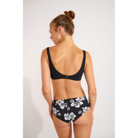 Haut de Bikini BANANA MOON NOUO COLORMOON Noir   - Haut maillot de bain Plage 2 pièces