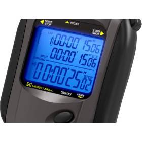 IHM Chronomètre horaire/décimal CMH 100 mémoires et double timer 0364/2JU - 3 lignes d'affichage 