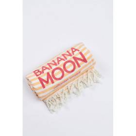 Fouta BANANA MOON PEACHES MARBELLA Abricot - Serviette de plage 