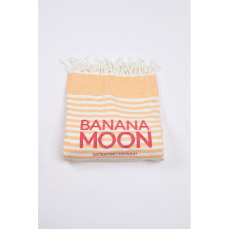 Fouta BANANA MOON PEACHES MARBELLA Abricot - Serviette de plage | Les4Nages Fouta BANANA MOON PEACHES MARBELLA Abricot - Serviette de plage | Les4Nages