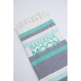 Fouta BANANA MOON IVANIE MARBELLA Bleu  - Serviette de plage
