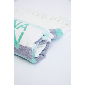 Fouta BANANA MOON IVANIE MARBELLA Bleu  - Serviette de plage