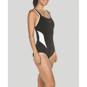 Arena Bodylift  MAKIMURAX LOW C CUP R Black White - Maillot Natation & Aquagym Femme