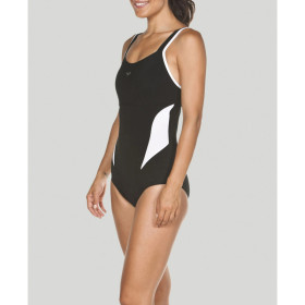 Arena Bodylift  MAKIMURAX LOW C CUP R Black White - Maillot Natation & Aquagym Femme