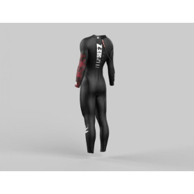 ZEROD FLEX Homme - Black Red - Combinaison Triathlon Homme