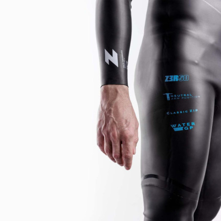 ZEROD ARCHI - Black Blue - Combinaison Triathlon Homme | Les4Nages