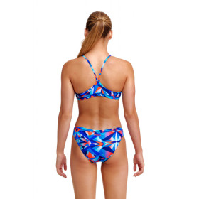 Maillot FUNKITA Fille (8-14ans) Mad Mirror Racerback 2 pieces - Maillot Natation Fille 2 pieces