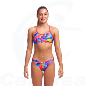 Maillot  FUNKITA Fille (8-14ans) Radar Rage Racerback 2 pieces - Maillot de bain Natation Fille 2 pieces