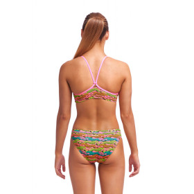 Maillot FUNKITA Fille (8-14ans) Lying Cheet Racerback 2 pieces - Maillot de bain Natation Fille 2 pieces