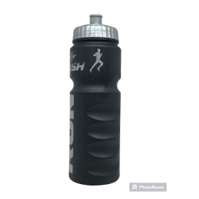 Bidon RUSH RUN - Black Matt SILVER - 750ml