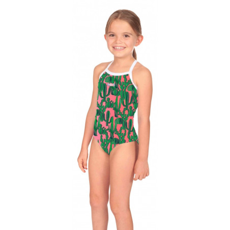 Maillot Fille (8-14 ans) 1 piece MAKO Cactus Nereid