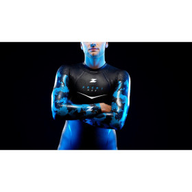 ZEROD ARCHI MAX - Black Blue - Combinaison Triathlon Homme