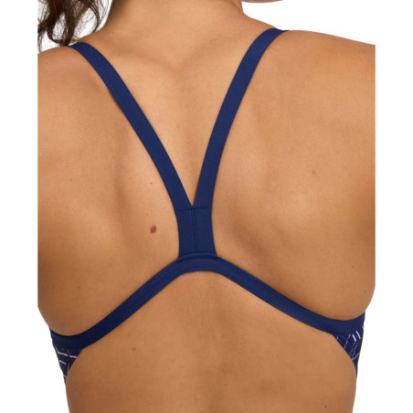 Arena KIKKO PRO Challenge Back Navy Navy Multi   -  Maillot Natation Femme