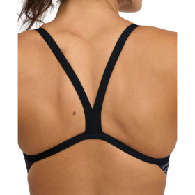 Arena KIKKO PRO Challenge Back Black Multi   -  Maillot Natation Femme