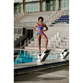 Arena KIKKO PRO Challenge Back US FLAG   -  Maillot Natation Femme