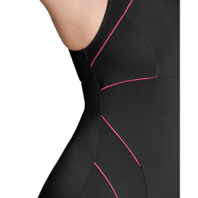 Arena Bodylift JEWEL Black Rose Violet  - Maillot Aquagym & Piscine Femme 1 pièce