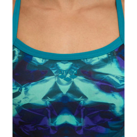 Arena HERO CAMO Challenge Back - Green Lake Green Lake multi    -  Maillot Natation Femme