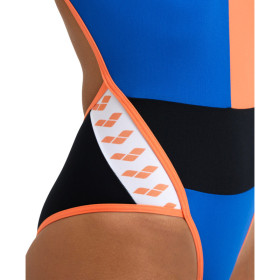 Arena ICONS Super Fly Back  Black White Nespola  -  Maillot Natation Femme