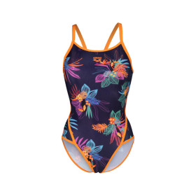 Arena TOUCAN Superfly Back - Nespola Navy Multi  -  Maillot Natation Femme