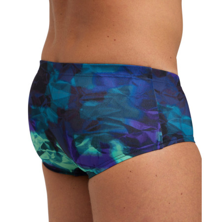 ARENA HERO CAMO Low Waist short Green Lake Multi - Boxer Natation Homme | Les4Nages