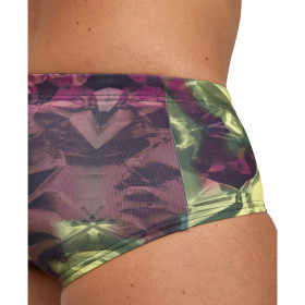  ARENA HERO CAMO Low Waist short Red Fandango Multi - Boxer Natation Homme