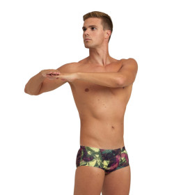 ARENA HERO CAMO Low Waist short Red Fandango Multi   - Boxer  Natation Homme