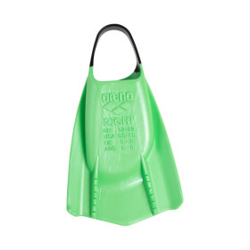 ARENA POWERFIN PRO II Lime - Mini Palmes Natation & Piscine