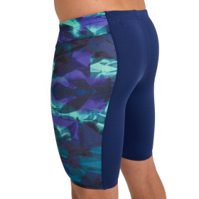 ARENA HERO CAMO swim jammer Navy Green Lake Multi   - Jammer Natation Homme