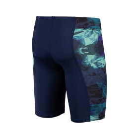 ARENA HERO CAMO swim jammer Navy Green Lake Multi   - Jammer Natation Homme