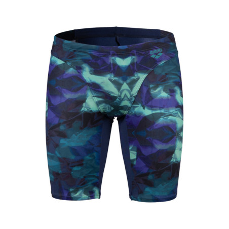 ARENA HERO CAMO swim jammer Navy Green Lake Multi - Jammer Natation Homme | Les4Nages