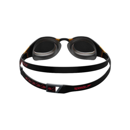 Speedo FASTSKIN HYPER ELITE MIRROR Black - Oxid Grey - Lunettes Natation | Les4Nages