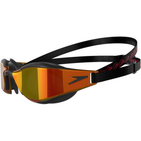 Speedo FASTSKIN HYPER ELITE MIRROR Black - Oxid Grey - Lunettes Natation