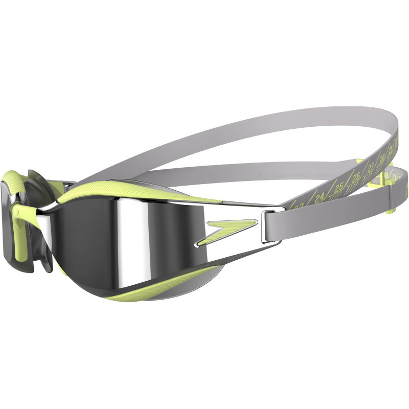 Speedo FASTSKIN HYPER ELITE MIRROR Grey Green - Lunettes Natation | Les4Nages