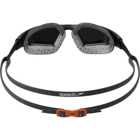 Speedo AQUAPULSE PRO Mirror Black Gold - Lunettes Natation | Les4Nages