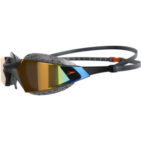 Speedo AQUAPULSE PRO Mirror Black Gold - Lunettes Natation