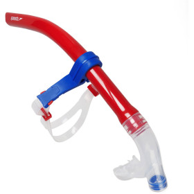 Tuba Speedo CENTRE SNORKEL Red Blue