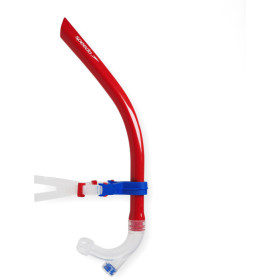 Tuba Speedo CENTRE SNORKEL Red Blue