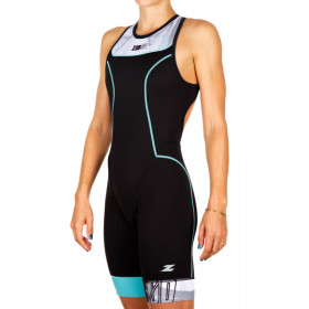 Trifonction Triathlon Femme ZEROD TRISUIT START WOMAN NOISY GLITCH