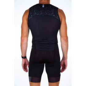 ZEROD START MAN STROBOLIGHT - Singlet Triathlon Homme sans manches