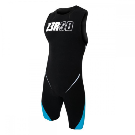 ZEROD SPEEDSUIT Elite BLACK / ATOLL / ORANGE HOMME - Speedsuit Triathlon Homme | Les4Nages