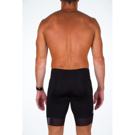 ZEROD Start TRISHORTS BLACK - Shorty Triathlon Homme | Les4Nages