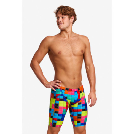 Funky Trunks Blocked - Jammer Natation Homme | Les4Nages