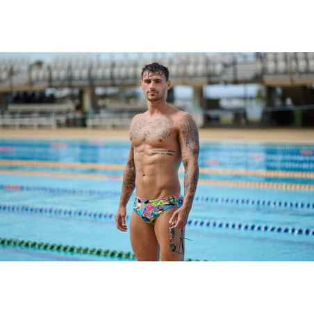 Funky Trunks Smash Mouth Classic Brief - Maillot Natation Homme