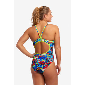 Funkita Happy Jack - Diamond Back - Maillot de bain Femme Natation 1 piece